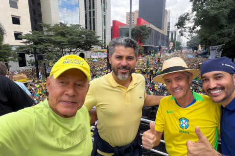 Coronel Chrisóstomo: “O Brasil acordou. Demos mais um recado nas manifestações pelo Brasil”