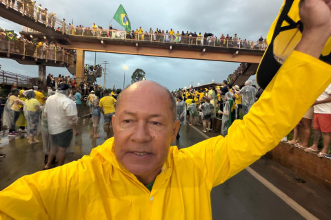 Coronel Chrisóstomo encerra “Caminhada pela Liberdade” com parlamentares em Brasília